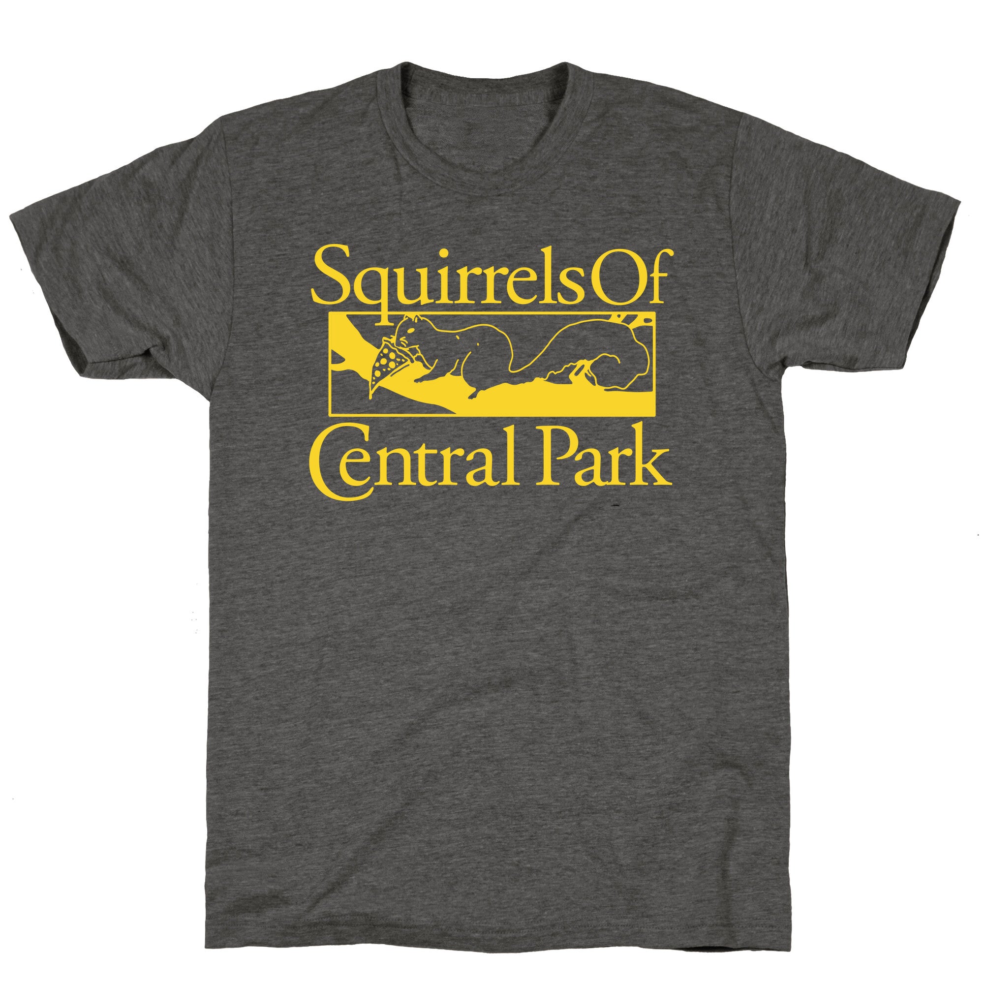 Squirrels of Central Park Unisex Triblend Tee